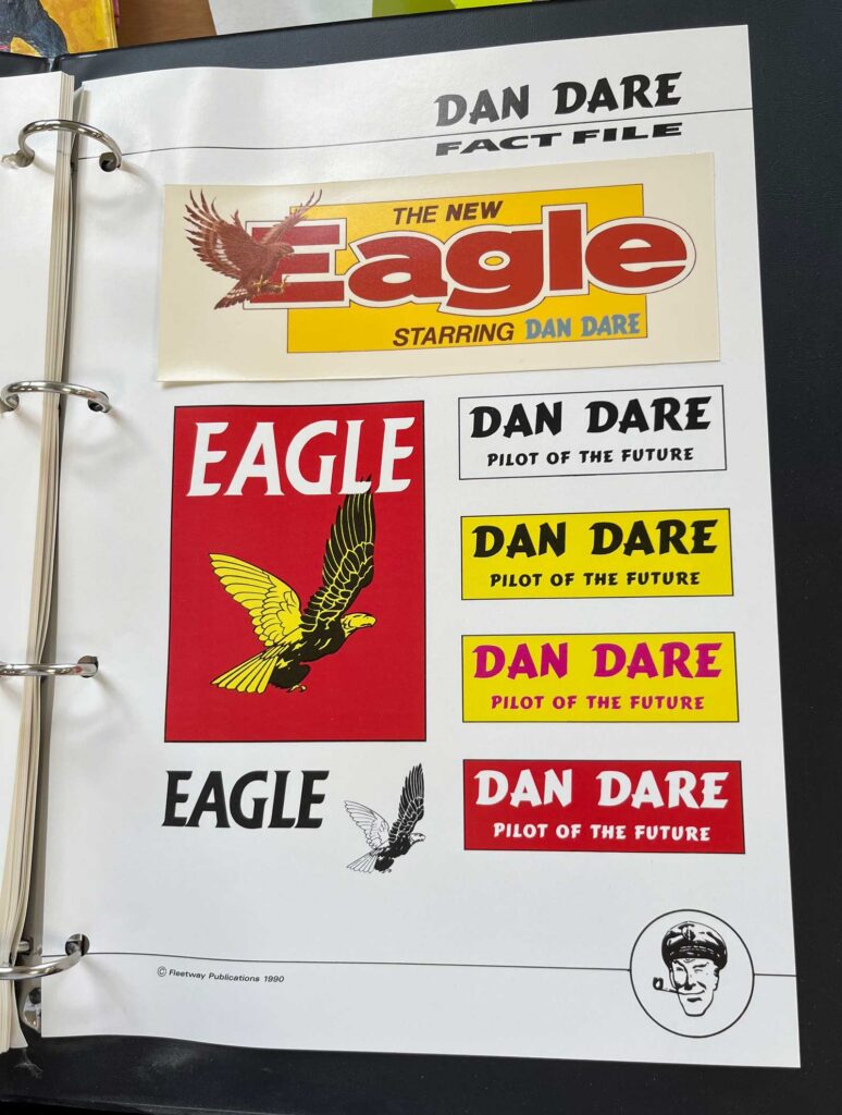 Dan Dare - The Complete Fact File (Fleetway Publications, 1990) | With thanks to Barrie Tomlinson