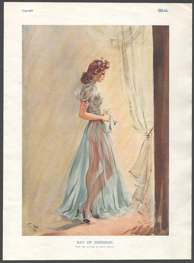 Art print by David Wright - Ray of Sunshine