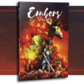Embers, a 144-page fantasy graphic novel by Lyndon White - Cover 2