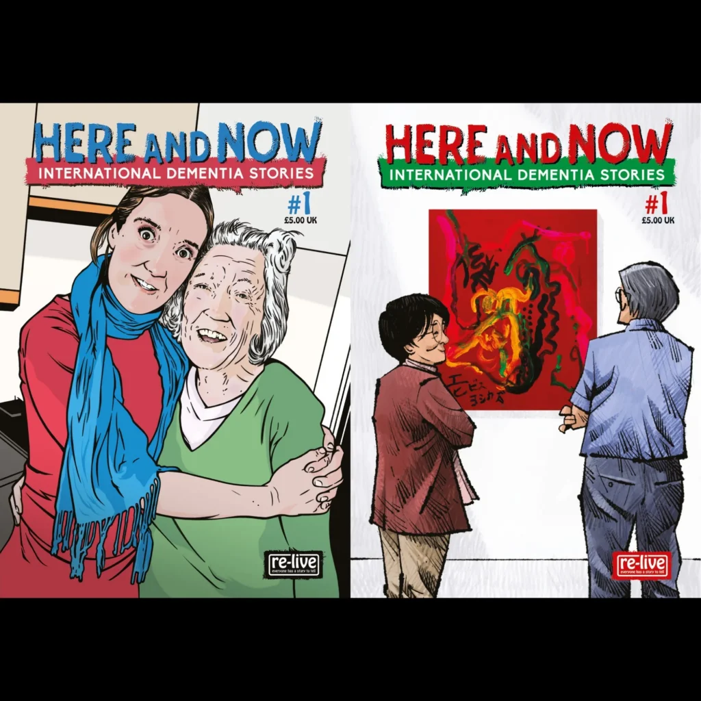HERE AND NOW: INTERNATIONAL DEMENTIA STORIES #1
Contributors: Ebisu Yoshikazu, Kawakatsu Tokushige, Yuki Monou, Sok, Jonathan Edwards, Matt Beese, Archie McKenzie and Josh Hicks
Diamond Code: SEP262089          
Price: £5.00  
On-Sale Date: November 11, 2026
UPC / ISBN: 884400618016