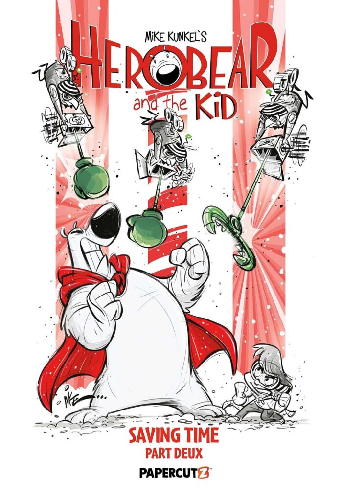 Herobear and the Kid Volume 3
Author: Mike Kunkel
Publisher: Papercutz (Simon And Schuster Group USA)
ISBN-13: 978-1545833773