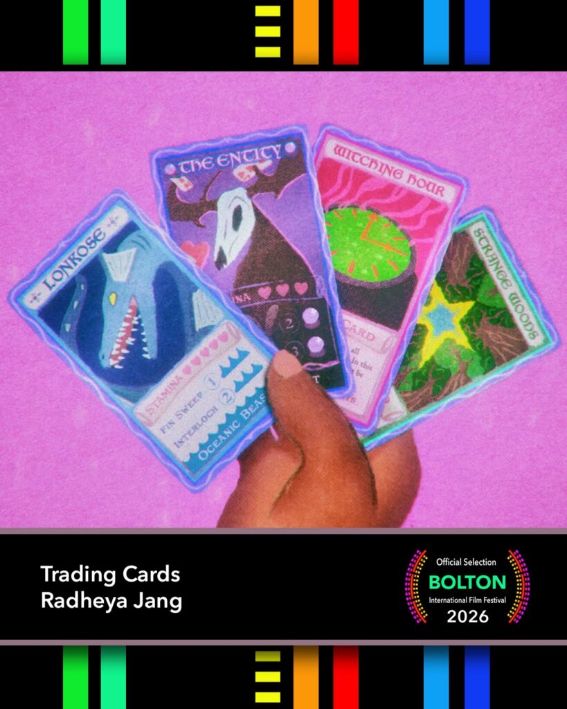 Bolton International Film Festival 2026 Screening: Trading Cards by Radheya Jang