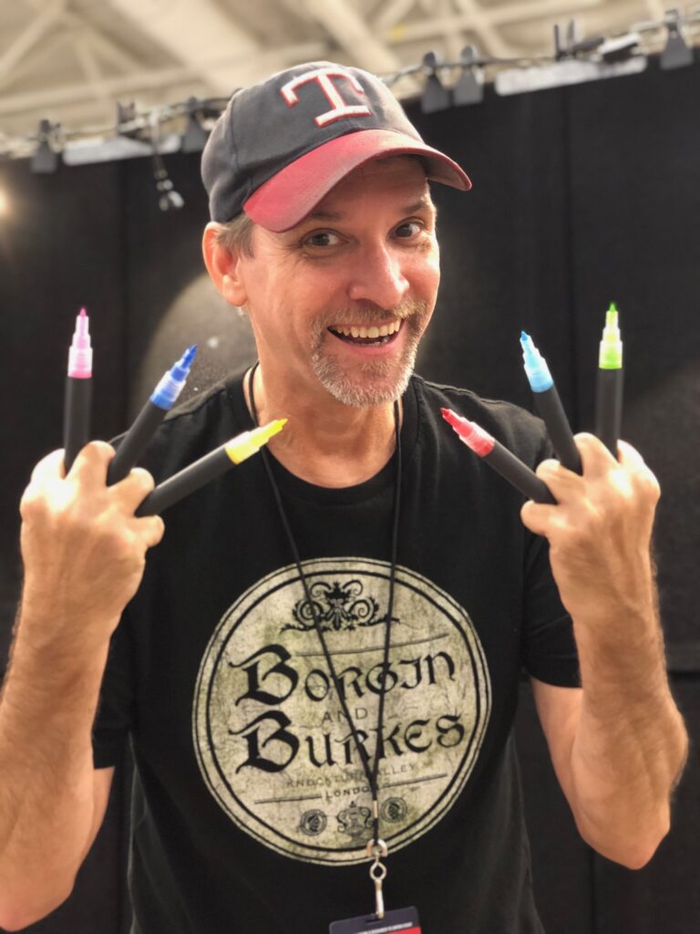 Comic book artist and illustrator Greg Horn