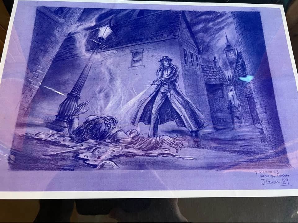 Doctor Who: Last of the Time Lords Storyboard: Victorian London