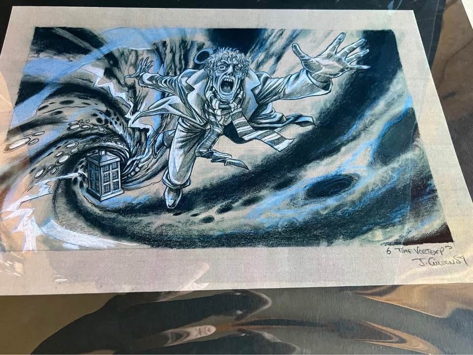 Doctor Who: Last of the Time Lords Storyboard 6 Time Vortex