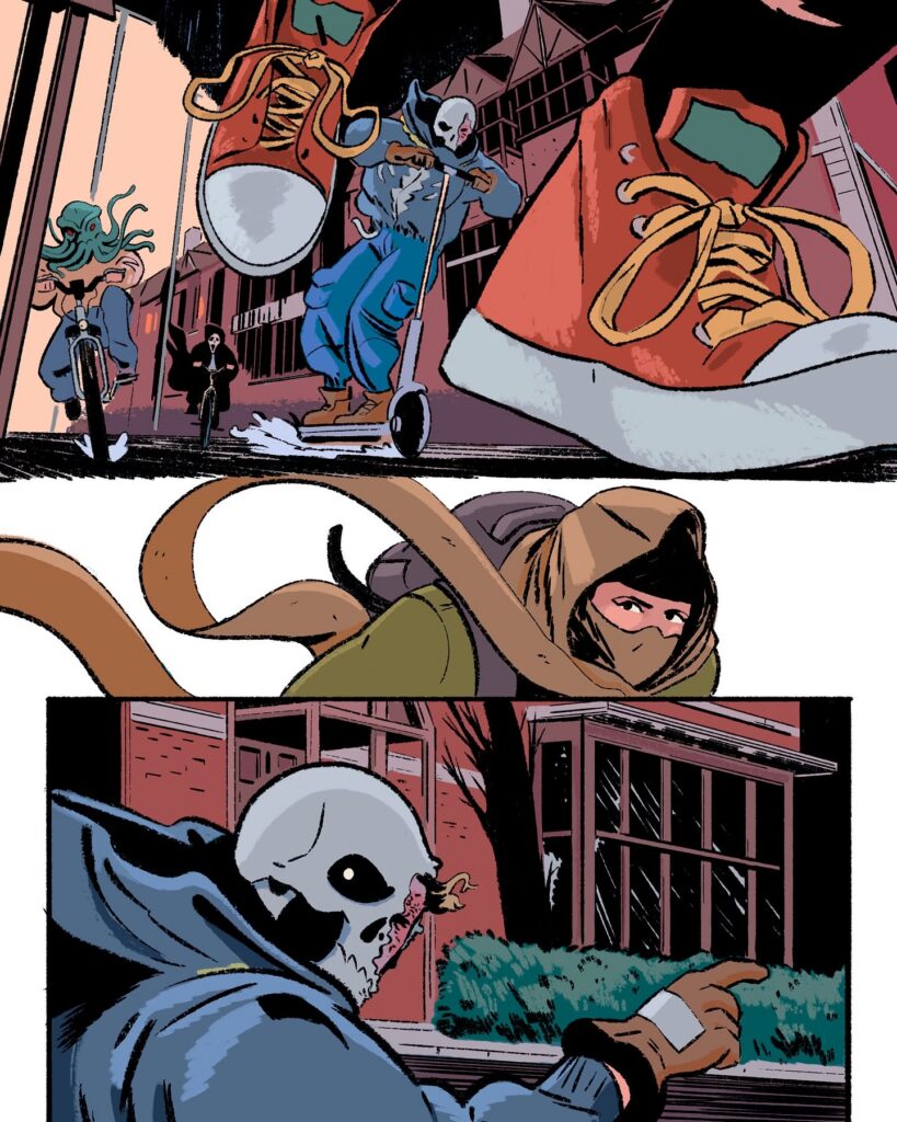 Grinding Against The Marrow by Snake and Mauro De Falco (Markosia, 2026)