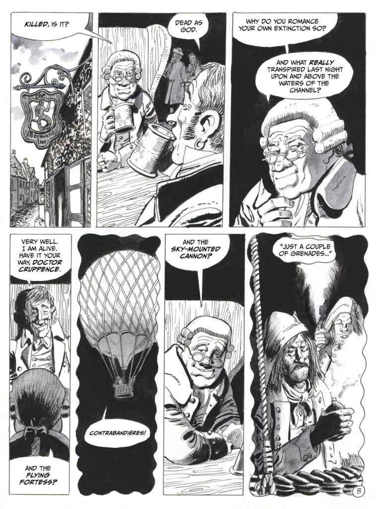 Strawjack: “Figgerty’s Gallop” – Page 8 by Stephen Walsh and Keith Page