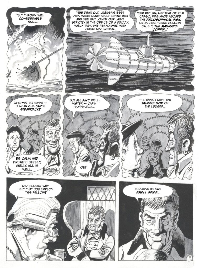 Strawjack: “Figgerty’s Gallop” – Page 9 by Stephen Walsh and Keith Page