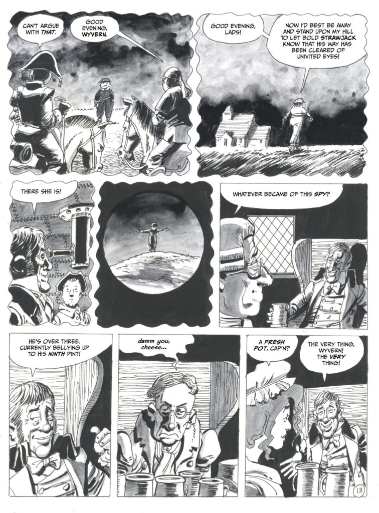 Strawjack: “Figgerty’s Gallop” – Page 13 by Stephen Walsh and Keith Page