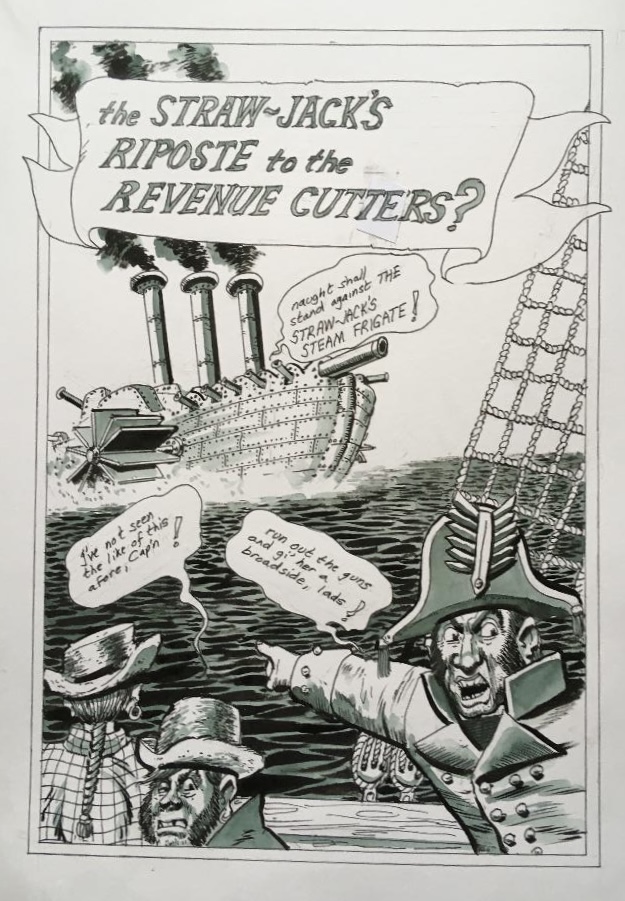 What If Gillray or Cruickshank had been inspired by Strawjack - By Keith Page