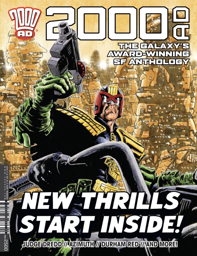 2000AD 2500 - Cover by Mike Perkins