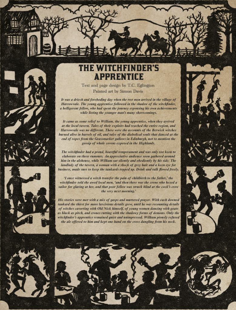 2000AD 2500 - THISTLEBONE // THE WITCHFINDER’S APPRENTICE
by T.C. Eglington (Writer) Simon Davis (Artist)