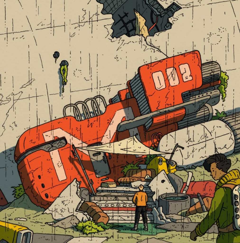 The Arc Fall by Owen D. Pomery