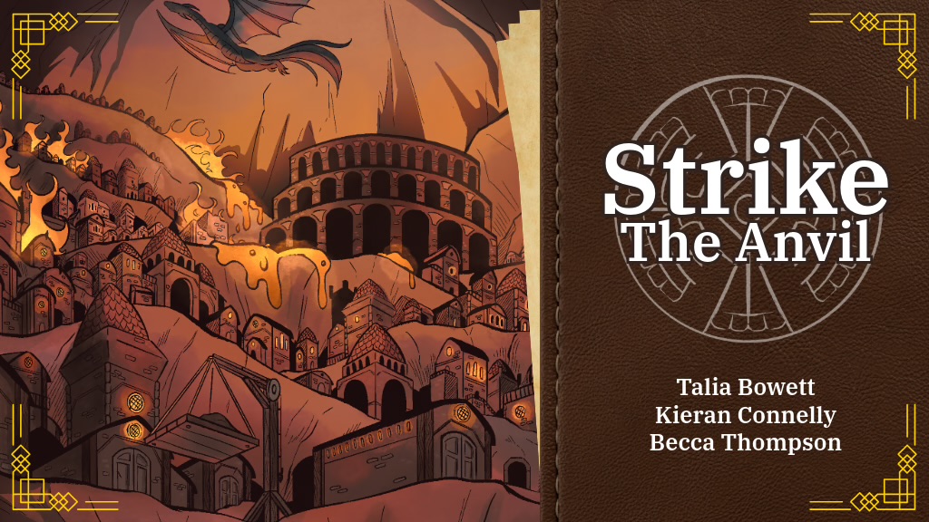 Tallewellyn Comics Strike The Anvil - coming in 2027