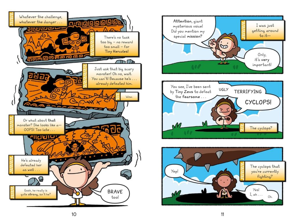 Tiny Hercules: by Jon Lock and Nich Angell (Macmillan Children's Books)