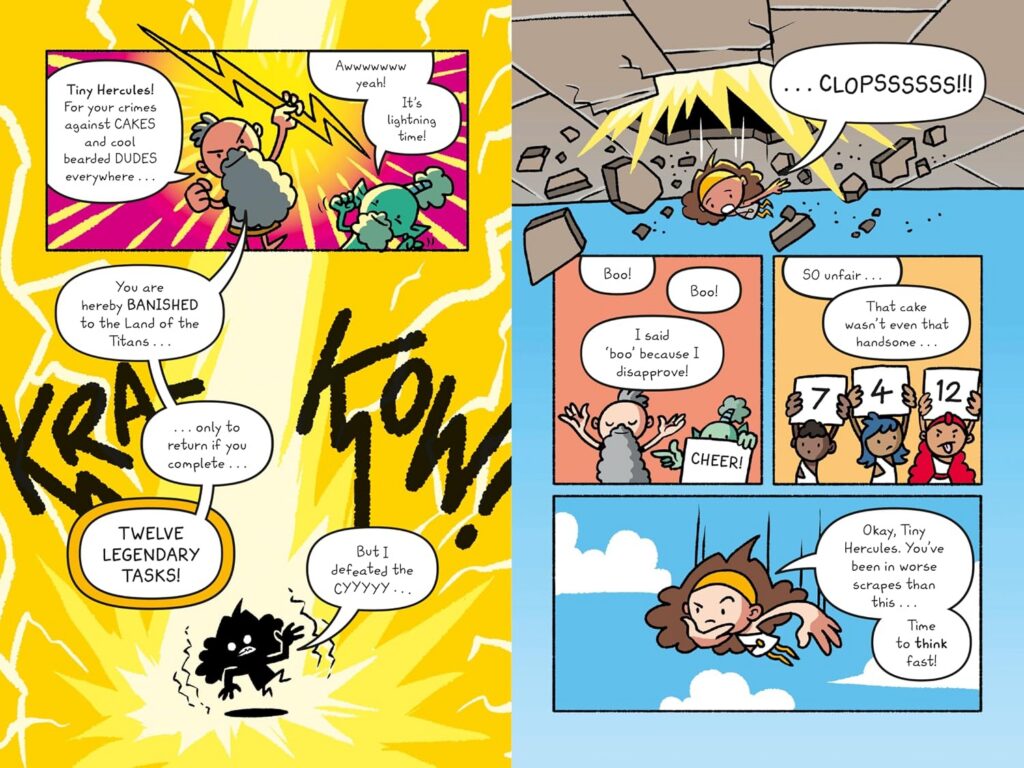 Tiny Hercules: by Jon Lock and Nich Angell (Macmillan Children's Books)