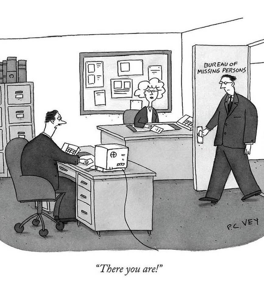 P..C. Vey - Missing Persons Cartoon