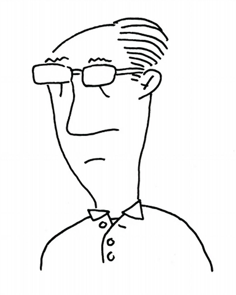 P.C Vey - Self Portrait 