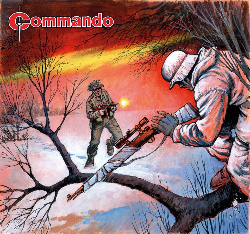 Commando 5996 (Gold): Take Your Chance! Story: Bernard Gregg | Internal Art: Blasco | Cover Art: Jeff Bevan First published 1986 as No. 2000