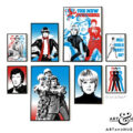 The New Avengers 50th Anniversary celebrated in pop art prints by Art & Hue