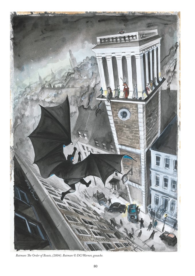 The Arts of Eddie Campbell (Moonage Books, 2026) - Batman Page