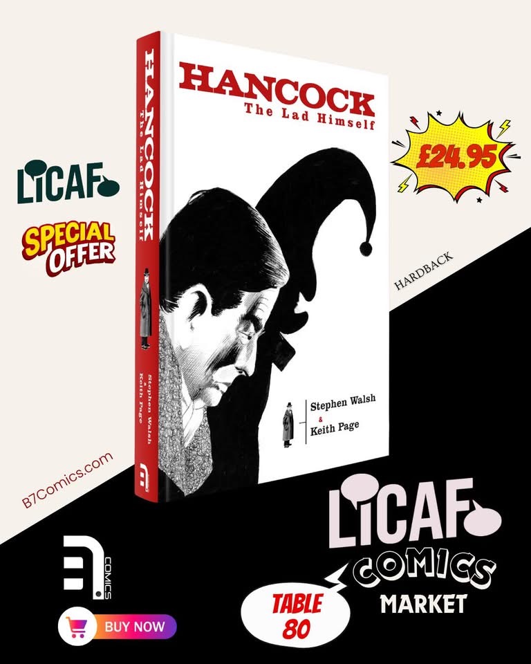 B7 Comics LICAF 2026 Promotion - Hancock: The Lad Himself