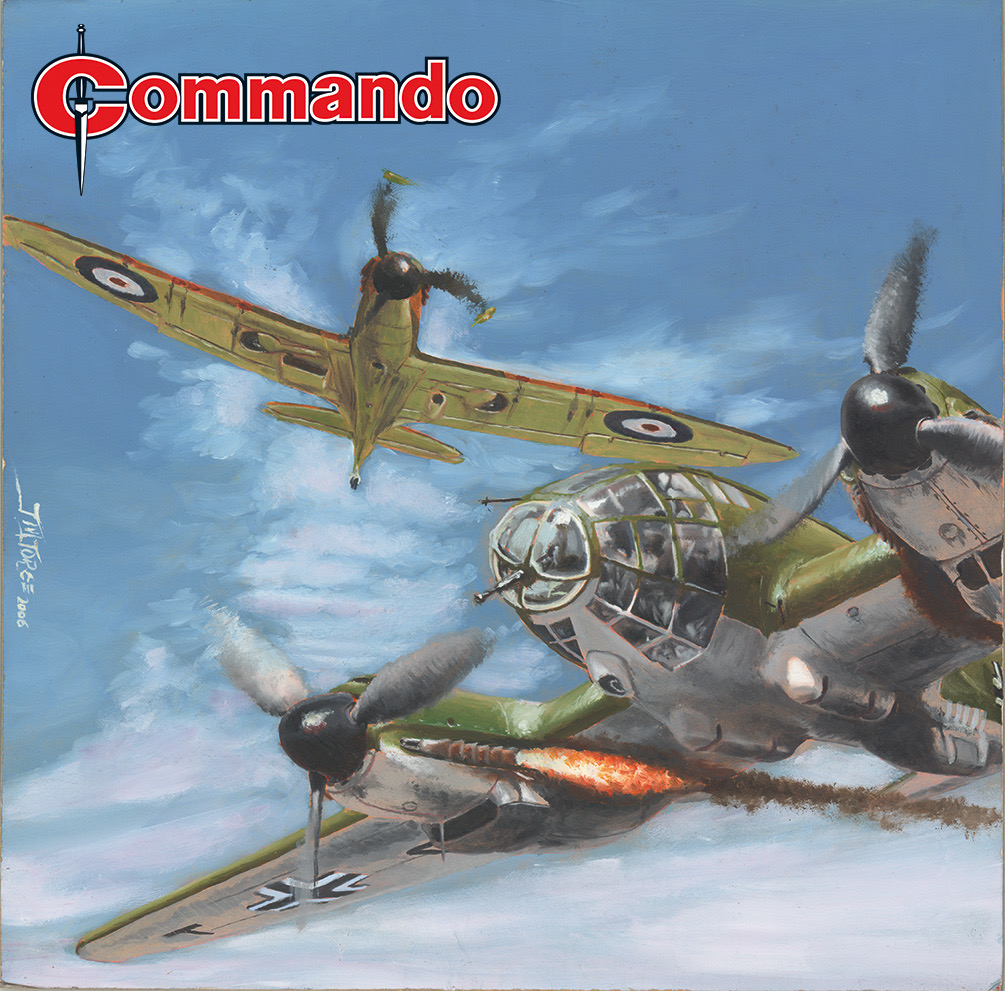 Commando 5998 (Silver): Aces All! Story: F. S. Handley | Internal Art and Cover: Jose Maria Jorge First published 2007 as No. 4000