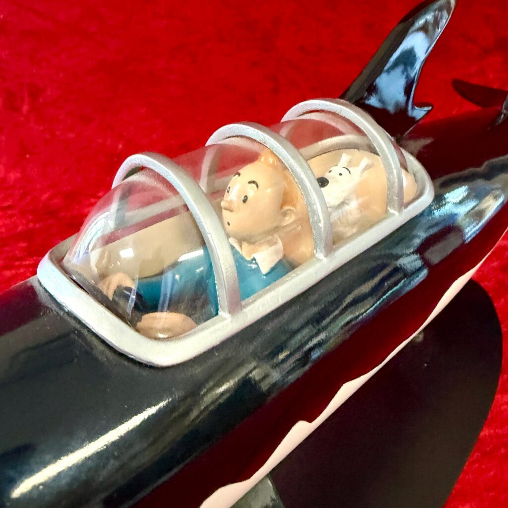 Red Rackham's Treasure - Professor Calculus' submarine - limited edition model