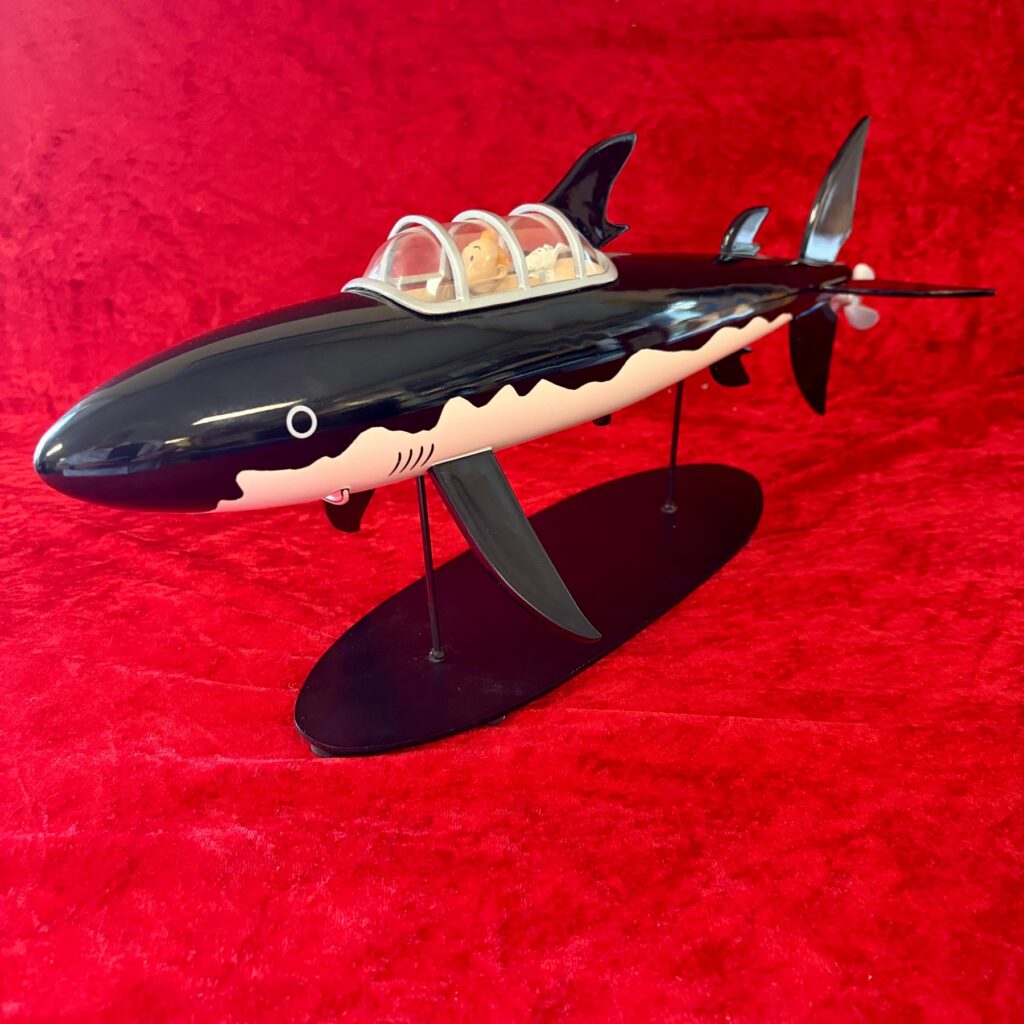 Red Rackham's Treasure - Professor Calculus' submarine - limited edition model