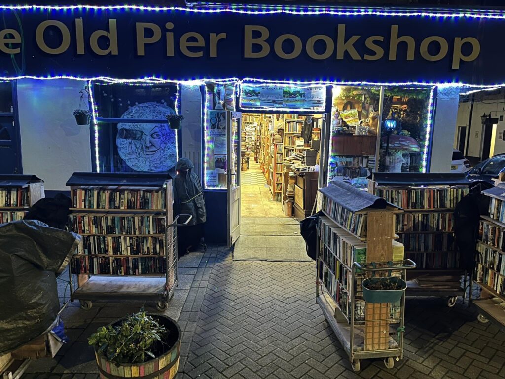 The Old Pier Bookshop is at 287 Marine Road Central
Morecambe, Lancashire, LA4 5BY