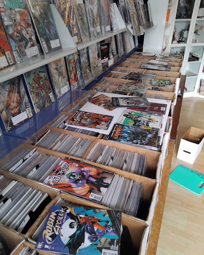 First Age Comics is at 3 Moor Lane, Lancaster LA1 1QD