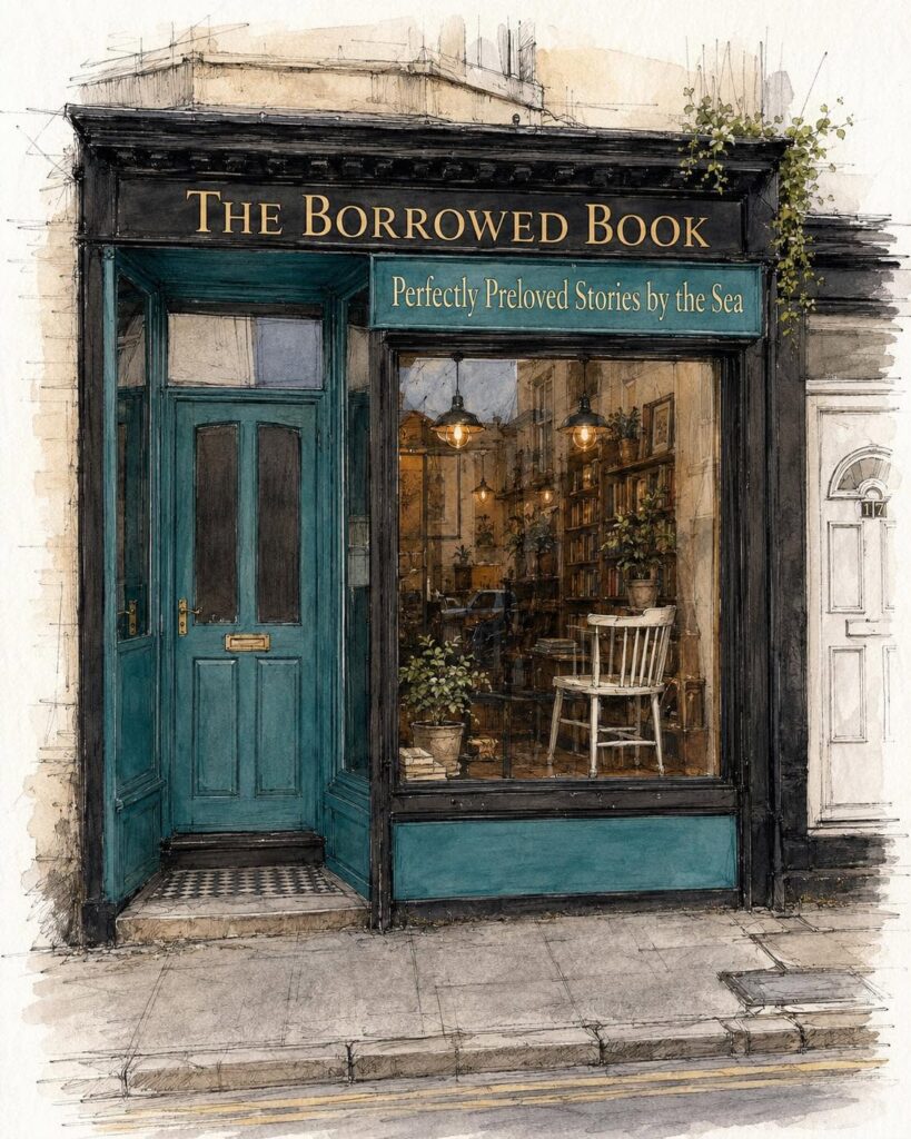 The Borrowed Book is at 19 Pedder Street, Morecambe
Lancashire, LA4 5DY