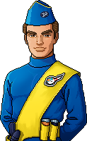 Pixel Starships "Thunderbirds" crossover - Virgil Tracy