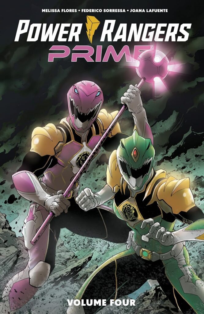Power Rangers Prime Volume 4
Author: Melissa Flores & Federico Soressa
Publisher: BOOM! Studios (Penguin Random House Group)
ISBN-13: 979-8892158619