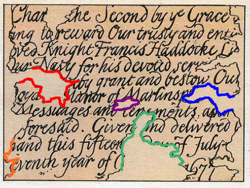 Tintin - Red Rackham's Treasure: Parchment of the Marlinspike donation (page 58, strip A2, © Hergé-Tintinimaginatio 2025)