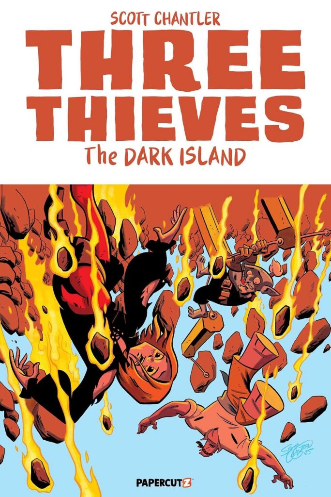 Three Thieves Volume 6
Author: Scott Chantler
Publisher: Papercutz (Simon And Schuster Group USA)
ISBN-13: 978-1545833698