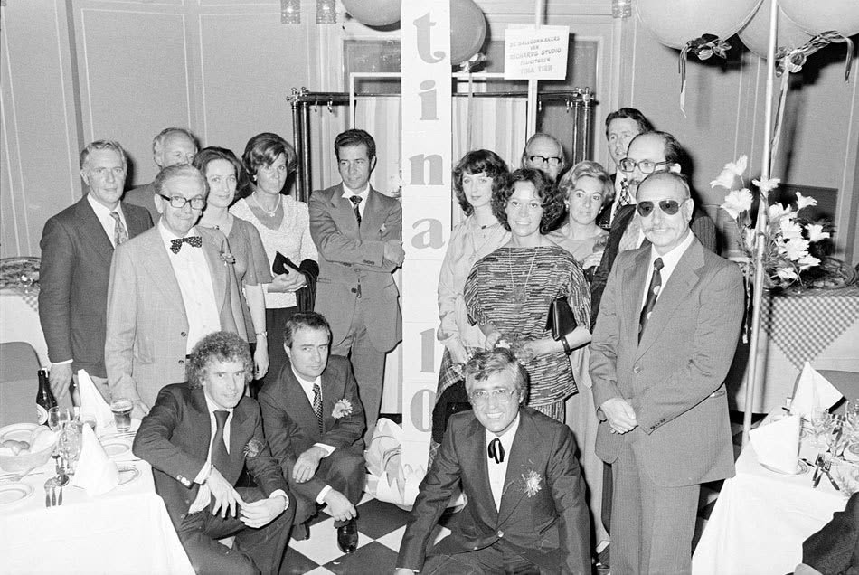 Dutch TINA artists and editorial, 1977