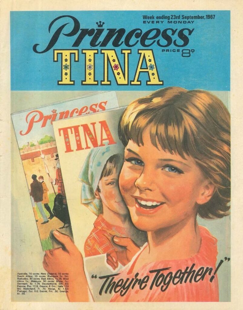 Princess Tina cover dated 23rd September, 1967