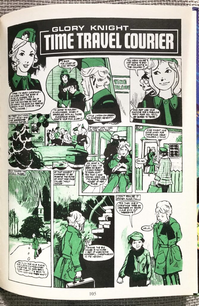 June Annual 1973: Glory Knight, Time Traveller, art by John M. Burns