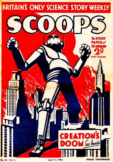 SCOOPS No. 10 Cover (1934)