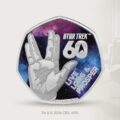 Royal Mint Commemorative Coins - Sixty Years of Star Trek 