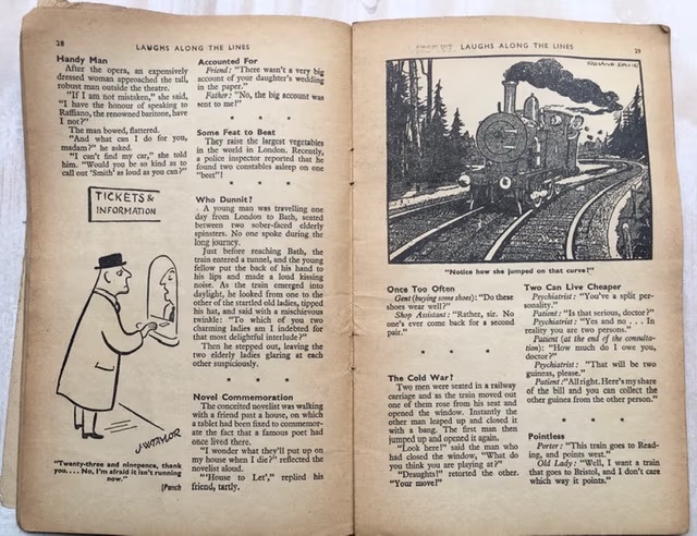 Laughs along the Lines No 2 4th reprint