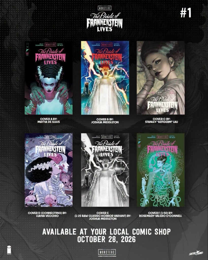 Universal Monsters: The Bride Of Frankenstein Lives #1 (Image Comics, 2026)
