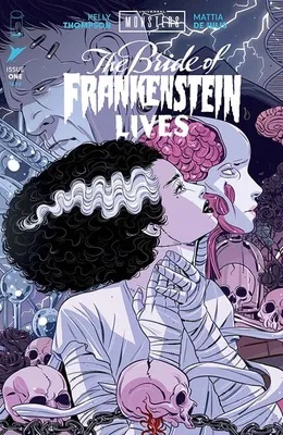 Universal Monsters: The Bride Of Frankenstein Lives #1 (Cover D Luana Vecchio Connecting Variant)