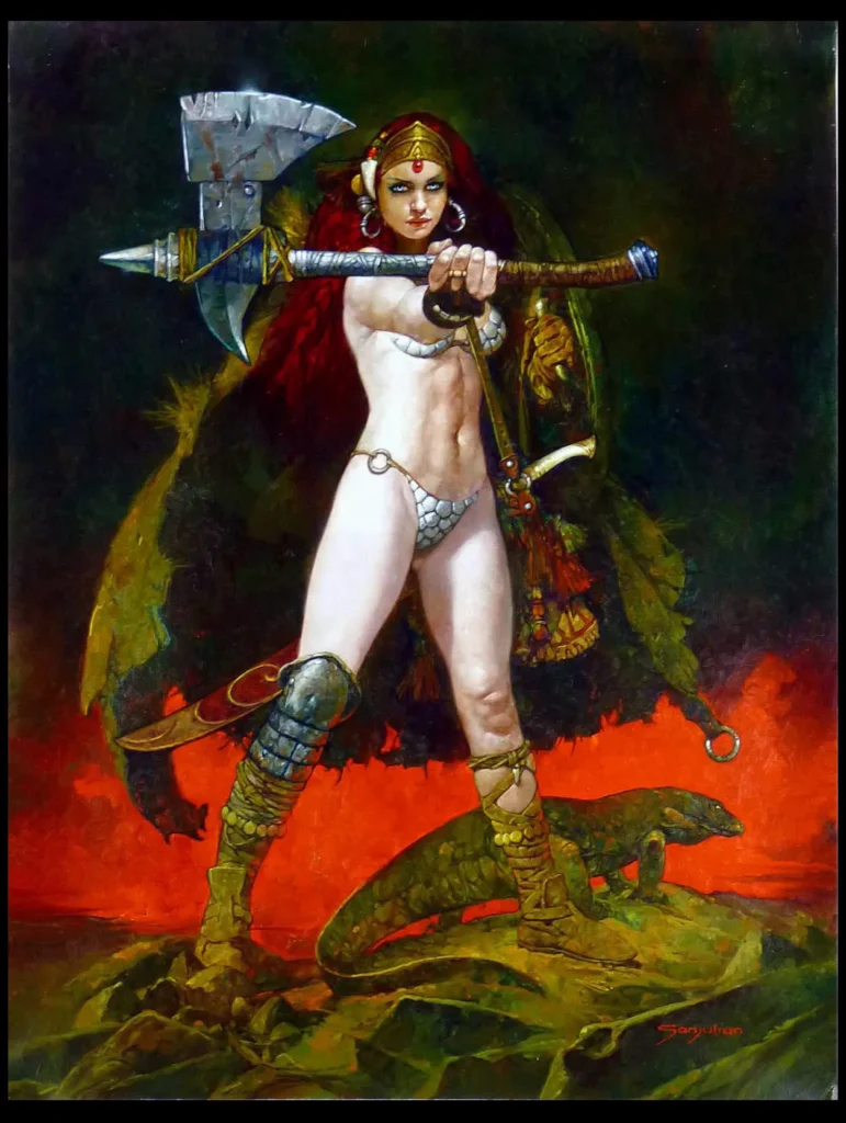 Sanjulian: Master of Fantasy Art (Limited Edition) - Cover Art