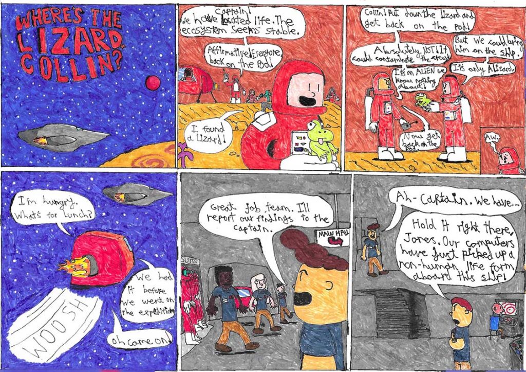 Charlie Bilbie: Where’s the Lizard, Collin?