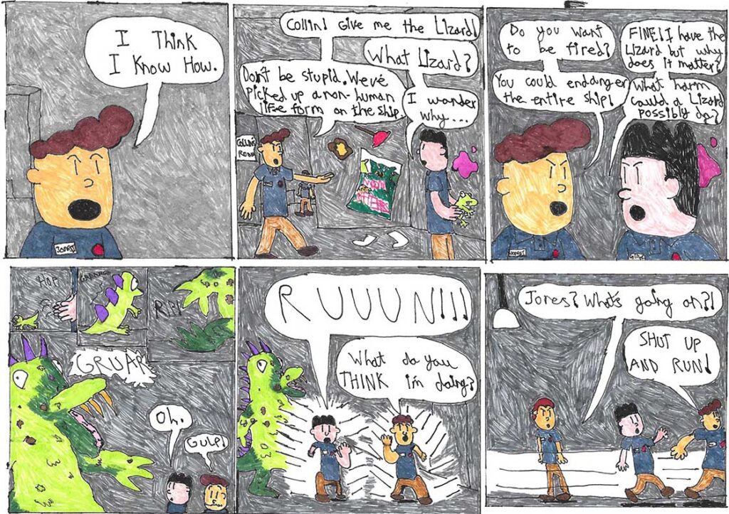 Charlie Bilbie: Where’s the Lizard, Collin?