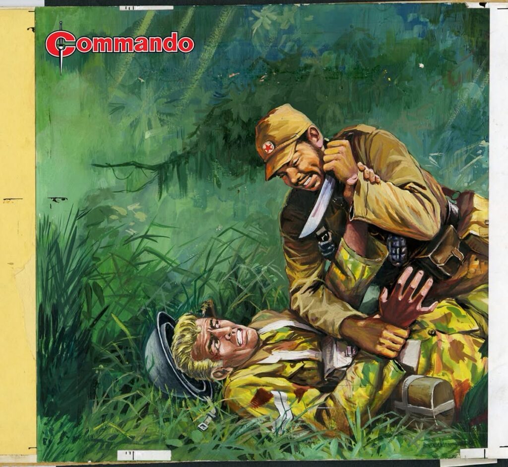 Commando 6004 (Gold): Forest of Fear Story: Clegg | Internal Art: Bielsa | Cover Art: Chaco Originally printed as No.101 in 1964