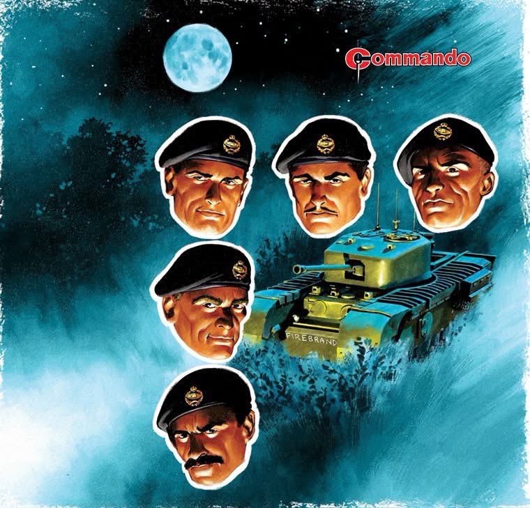 Commando 6006 (Silver): The Haunted Tank Story: Staff | Internal Art: Ibanez | Cover Art: Neil Roberts Originally printed as No. 2050 in 1986