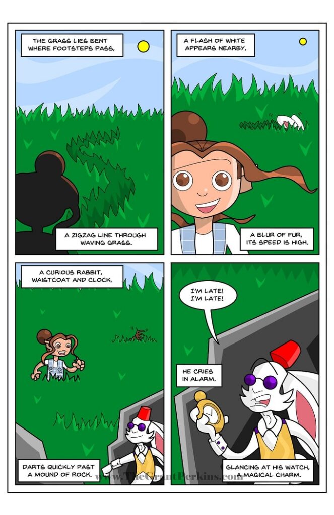 Dorothy and Alice & The Green Looking Glass from Mike Perkins